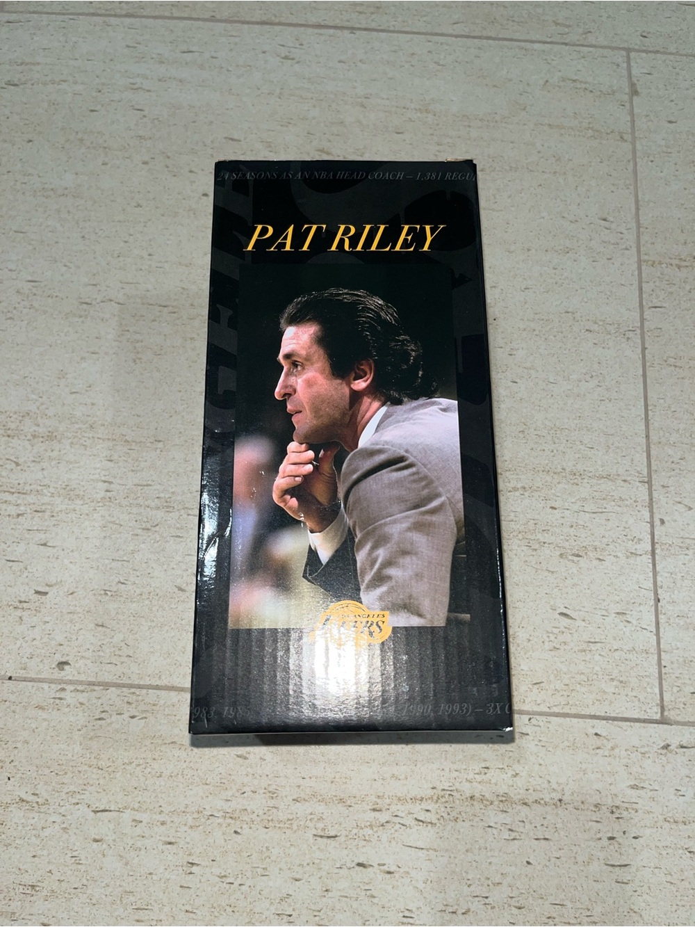Pat Riley mini statue replica Giveaway 2/22/2026 New in Box